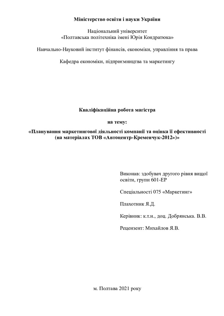 Плахотник Я.Д.